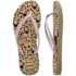 Chinelo Havaianas Slim Disney Feminina Dourado