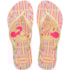 Chinelo Havaianas Slim Disney Feminino Buttercream