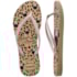 Chinelo Havaianas Slim Disney Feminino Dourado