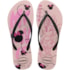 Chinelo Havaianas Slim Disney Feminino Rosa Peonia