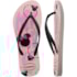 Chinelo Havaianas Slim Disney Feminino Rosa Peonia