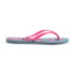 Chinelo Havaianas Slim Disney Infantil Feminino Azul Water