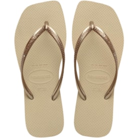 Chinelo Havaianas Slim Feminino Areia Dourada