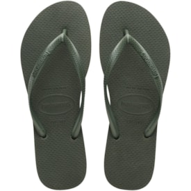 Chinelo Havaianas Slim Feminino Verde Olive