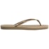 Chinelo Havaianas Slim Glitter Feminino Areia