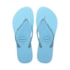 Chinelo Havaianas Slim Glitter Neon Feminino Azul Water