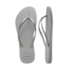 Chinelo Havaianas Slim Gloss Feminino Cinza Gelo