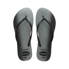 Chinelo Havaianas Slim Gloss Feminino Preto