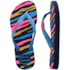 Chinelo Havaianas Slim Gritter Ii Feminina Infantil Marinho