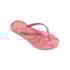 Chinelo Havaianas Slim Gritter Ii Feminina Infantil Rosa Flux