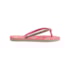 Chinelo Havaianas Slim Gritter Ii Feminina Infantil Rosa Flux