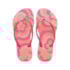 Chinelo Havaianas Slim Gritter Ii Feminina Infantil Rosa Flux