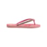 Chinelo Havaianas Slim Gritter Ii Feminina Infantil Rosa Flux