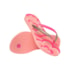 Chinelo Havaianas Slim Gritter Ii Feminina Infantil Rosa Flux