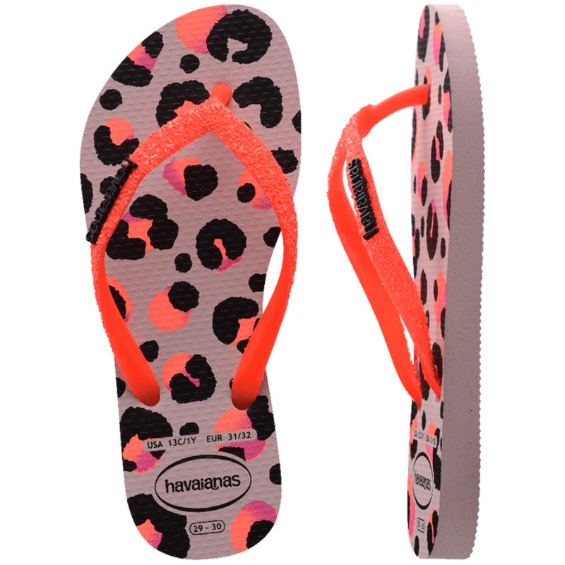 Havaianas slim hot sale animal coral