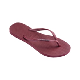 Chinelo Havaianas Slim Metallic Feminino Amaranto
