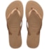 Chinelo Havaianas Slim Metallic Feminino Rose Gold