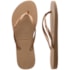 Chinelo Havaianas Slim Metallic Feminino Rose Gold