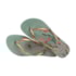 Chinelo Havaianas Slim Organic Feminino Argila
