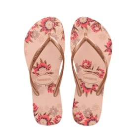 Chinelo Havaianas Slim Organic Feminino Rosa Ballet