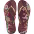 Chinelo Havaianas Slim Organic Feminino Terra Roxa