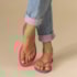 Chinelo Havaianas Slim Point Rosa Gum