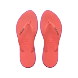 Chinelo Havaianas Slim Point Rosa Gum