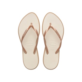 Chinelo Havaianas Slim Point Rose Gold