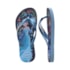 Chinelo Havaianas Slim Princesas Infantil Feminino Azul Lavanda