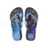 Chinelo Havaianas Slim Princesas Infantil Feminino Azul Lavanda