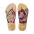 Chinelo Havaianas Slim Princesas Infantil Feminino Dourado