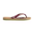 Chinelo Havaianas Slim Princesas Infantil Feminino Dourado