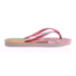 Chinelo Havaianas Slim Princesas Infantil Feminino Rosa Glow
