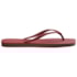 Chinelo Havaianas Slim Quare Logo Pop Feminino Pau Brasil