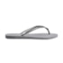 Chinelo Havaianas Slim Sparkle II Feminino Cinza Gelo