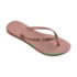 Chinelo Havaianas Slim Sparkle II Feminino Rosa Crocus