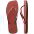Chinelo Havaianas Slim Square Feminino Mogno