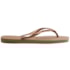 Chinelo Havaianas Slim Square Feminino Rose Gold