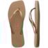 Chinelo Havaianas Slim Square Feminino Rose Gold
