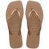 Chinelo Havaianas Slim Square Feminino Rose Gold