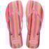 Chinelo Havaianas Slim Square Folia Feminino Rosa Ballet