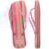 Chinelo Havaianas Slim Square Folia Feminino Rosa Ballet