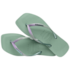 Chinelo Havaianas Slim Square Glitter Feminino Argila
