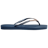 Chinelo Havaianas Slim Square Glitter Feminino Azul Indigo
