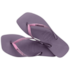 Chinelo Havaianas Slim Square Glitter Feminino Malva