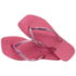Chinelo Havaianas Slim Square Glitter Feminino Rosa Veludo