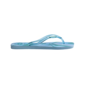 Chinelo Havaianas Slim Square Jelly Feminino Azul Lavanda