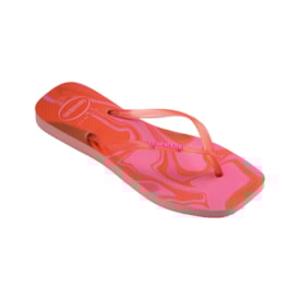 Chinelo Havaianas Slim Square Jelly Feminino Blossom
