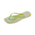 Chinelo Havaianas Slim Square Jelly Feminino Buttercream