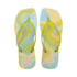 Chinelo Havaianas Slim Square Jelly Feminino Buttercream
